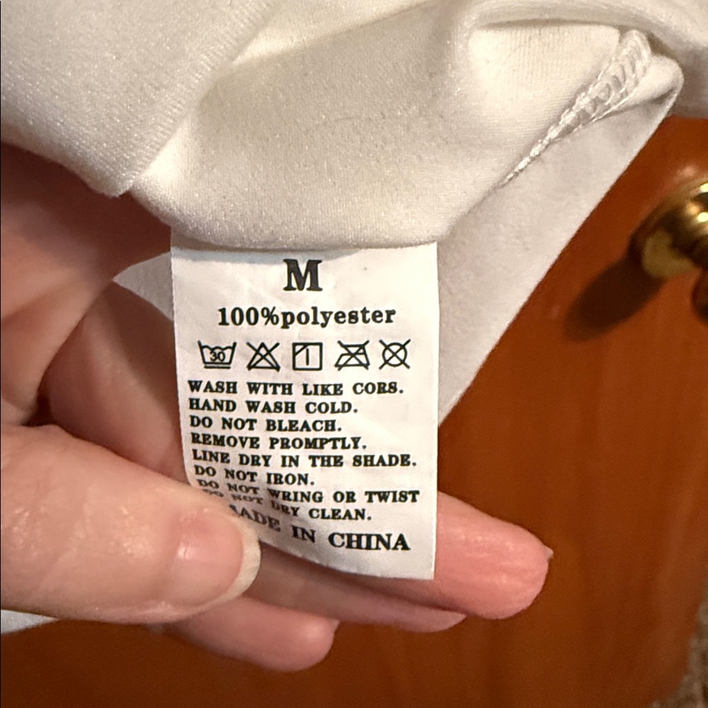 White Graphic Shirt - Picture 4 of 5